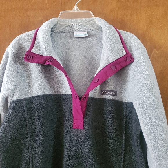 Columbia Pull Over Fleece Sweatshirt - Picture 4 of 10